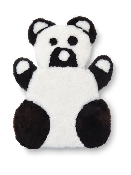 předložka z kůží tvar panda