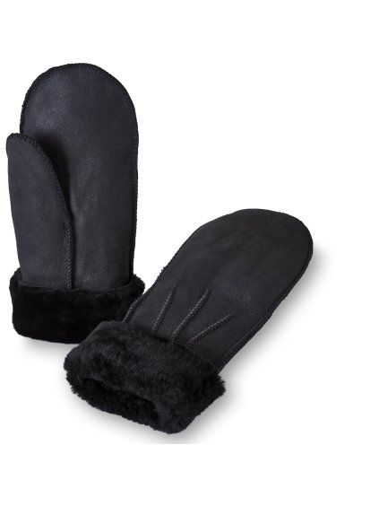 Rukavice kožené Exclusive černé