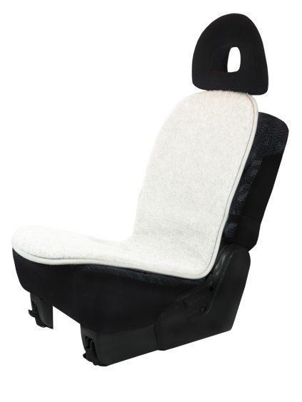vlněný podsedák do auta