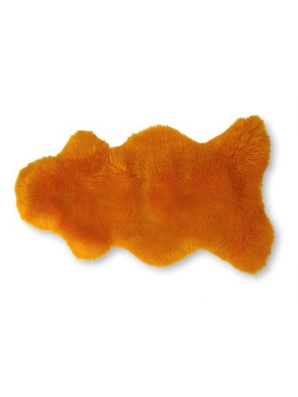 oranžová kožešina