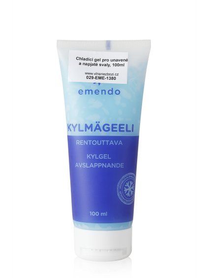 Chladící gel pro unavené a napjaté svaly, 100ml