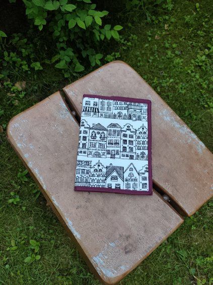 patchwork obal na knihu