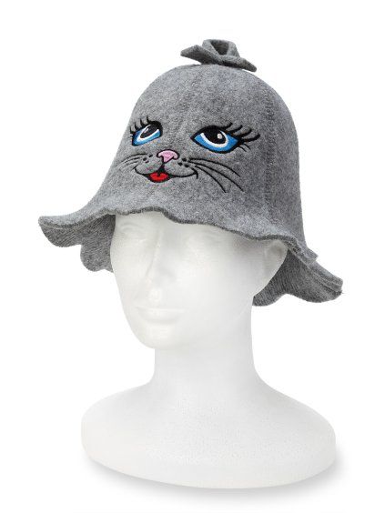 filcová saunová čepice