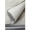 Jednostranná deka, australian merino 220x200 cm 600g šedá (4)
