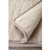 Jednostranná deka, australian merino 220x200 cm 600g béžovác