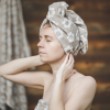 saunový turban