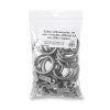 stříbrné garnýžové žabky a kroužky