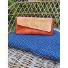 Kožená kosmetická taštička, Wooline Patchwork®